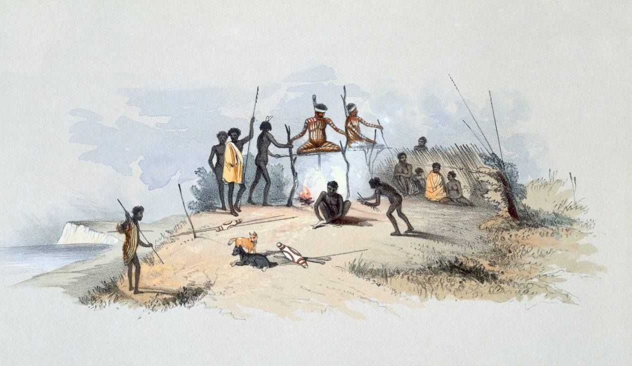 The Aboriginal Inhabitants: Native Tombs and Means of Disposing of their Dead, från 