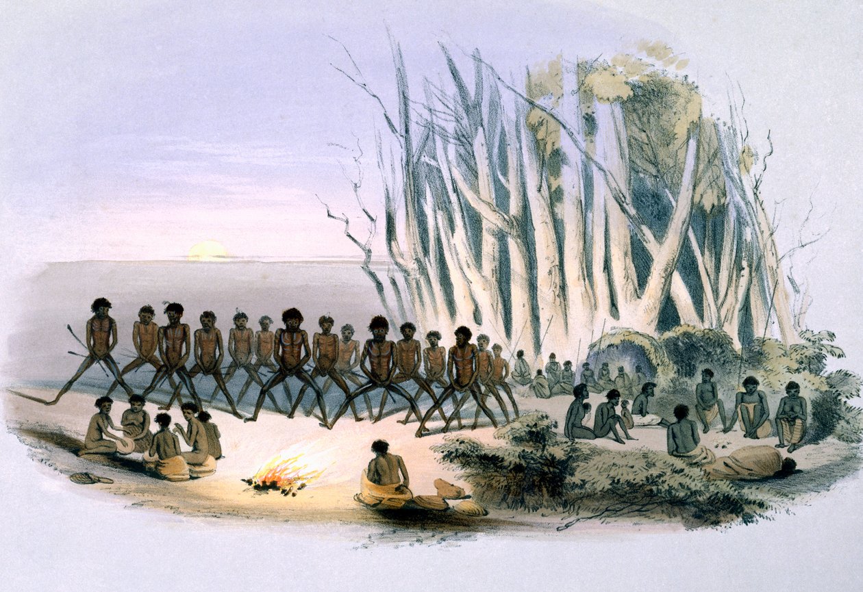 The Aboriginal Inhabitants: The Palti Dance, från 