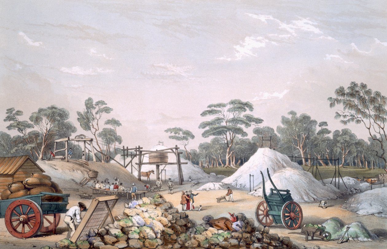 Kapunda Copper Mine, från 