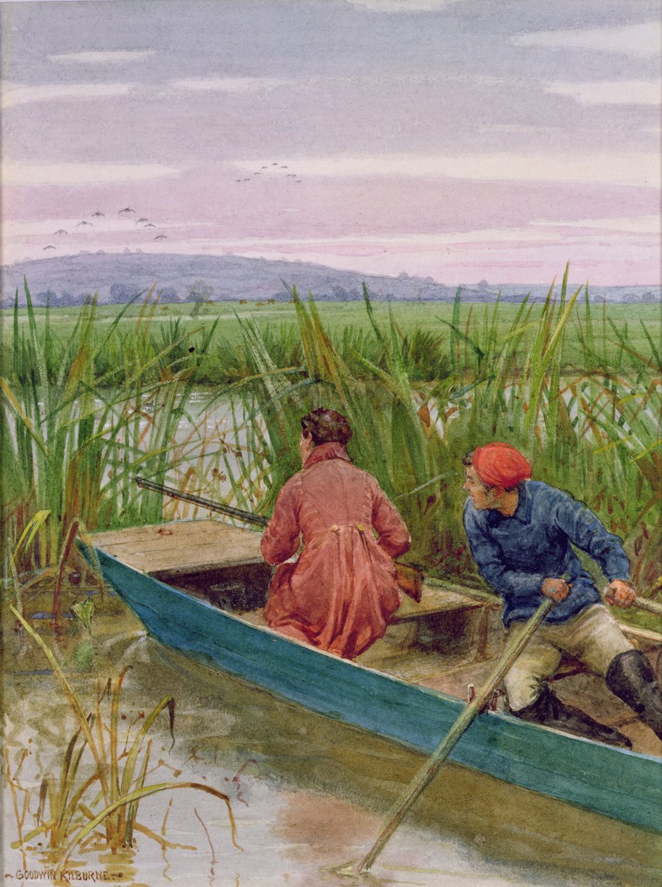 Andjakt av George Goodwin Kilburne