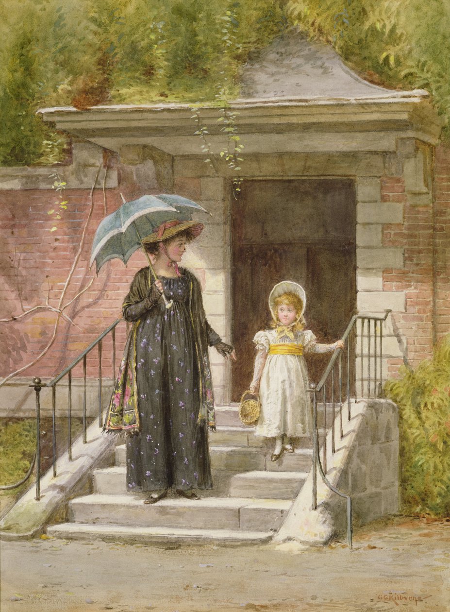Gå shoppa av George Goodwin Kilburne