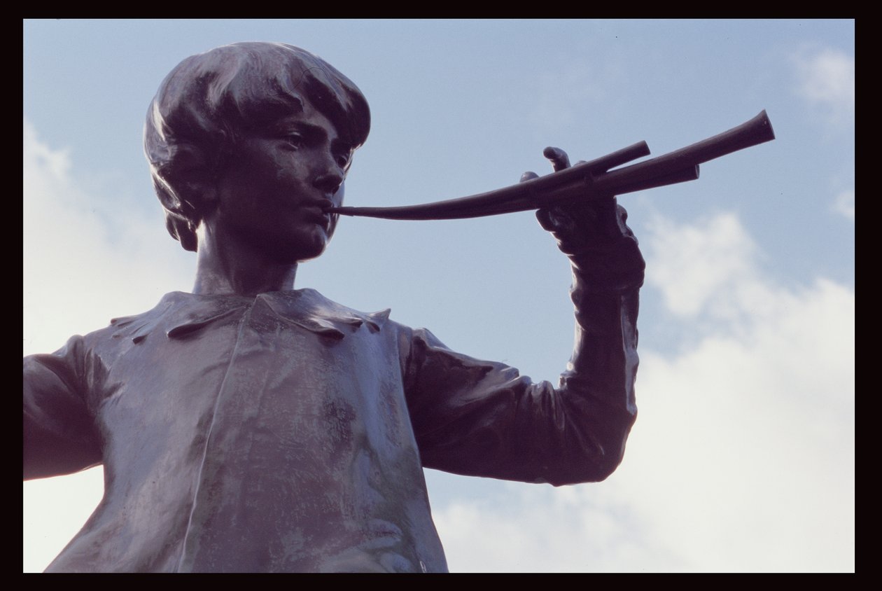 Peter Pan staty, 1912 (brons) (detalj) av George James Frampton
