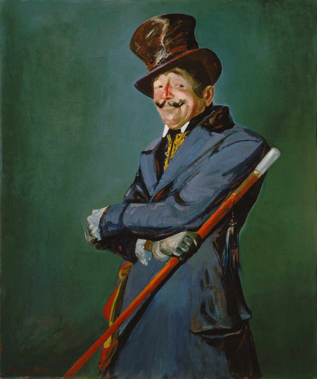 Otis Skinner som överste Philippe Bridau av George Luks