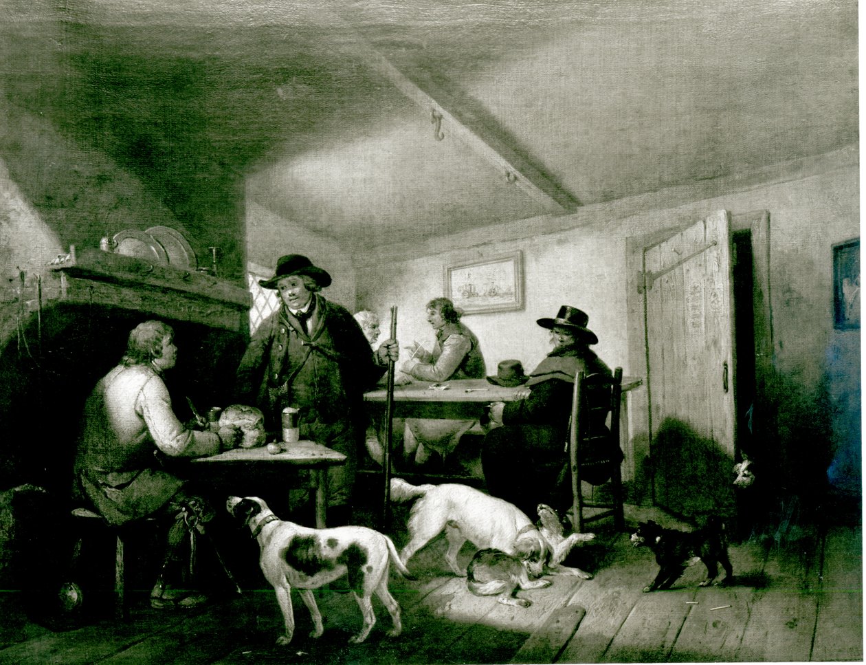 Interiör av ett Country Inn av George Morland