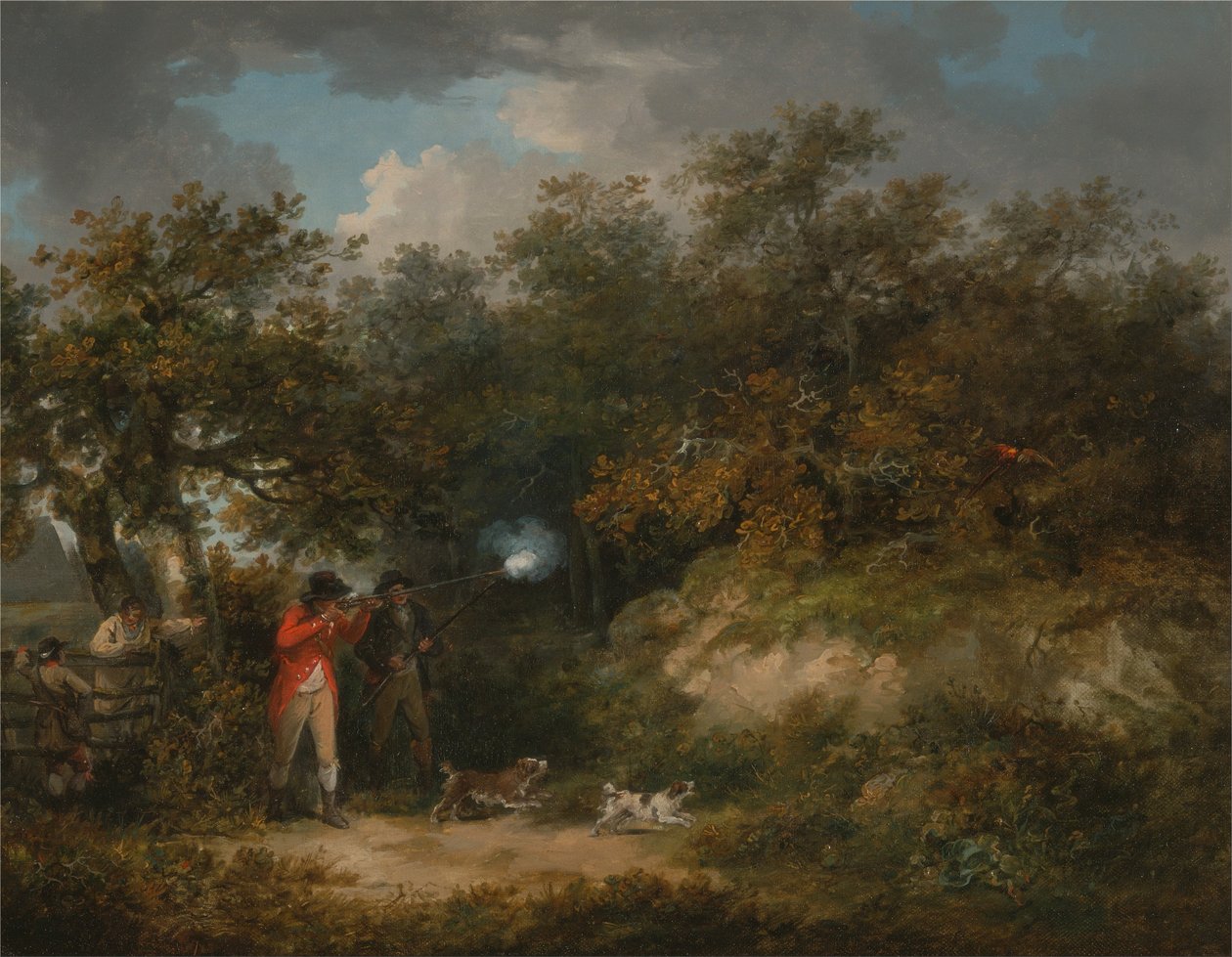 Fasanskytte av George Morland