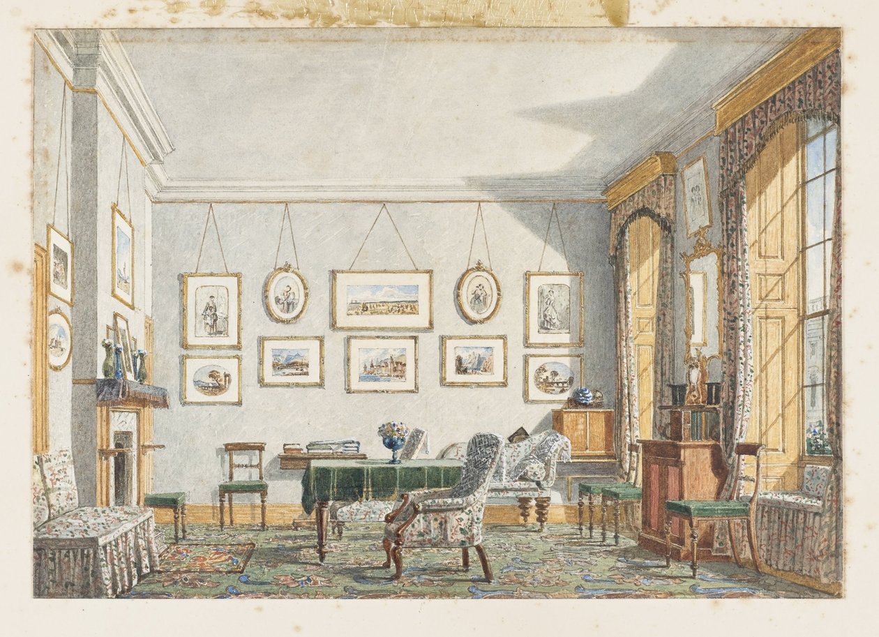 George James Drummonds Room i Oxford, 1853 av George Pyne