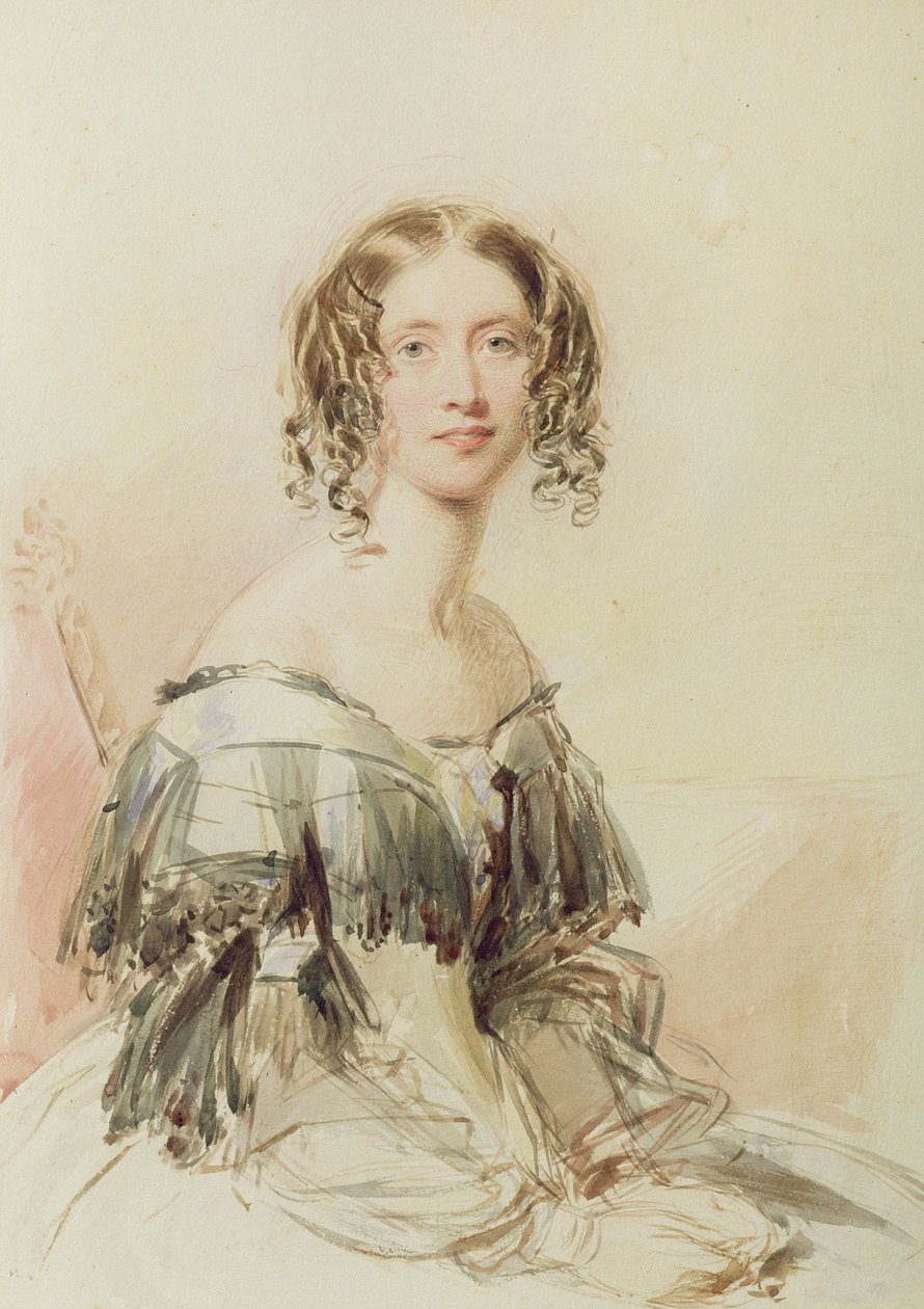 Porträtt av Julia Cartwright av George Richmond