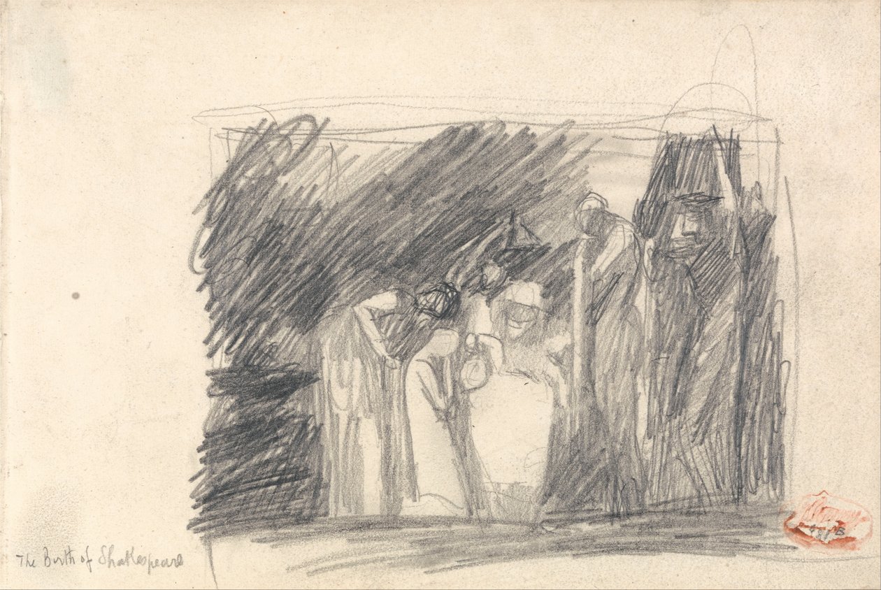 Människans födelse av George Romney