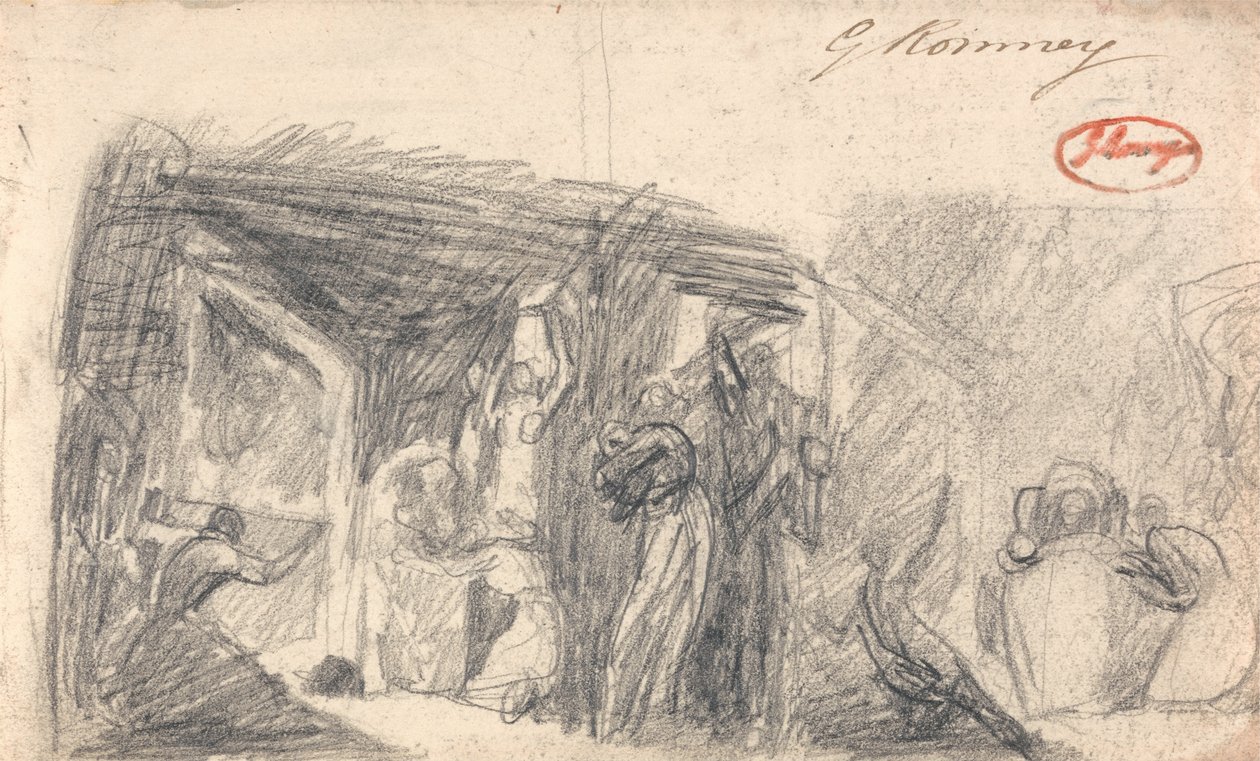 Människans födelse av George Romney