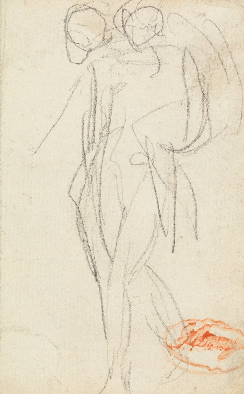 Sammansättning av två figurer av George Romney