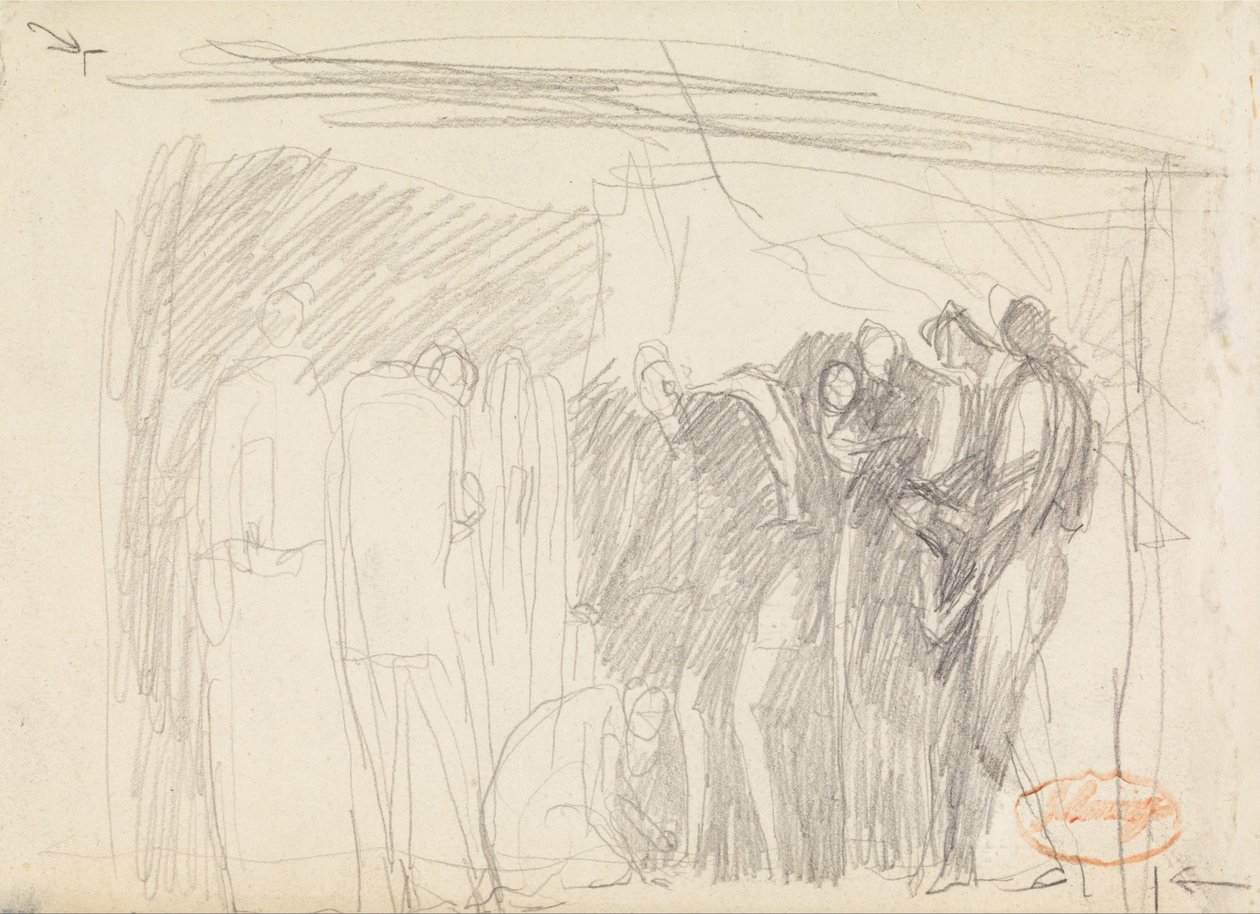 Figurkompositionsstudie 46 av George Romney