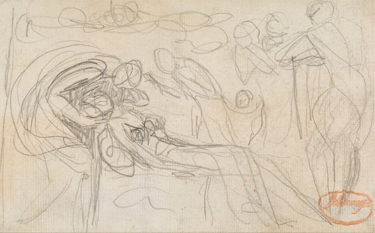 Figurkompositionsstudie 49 av George Romney