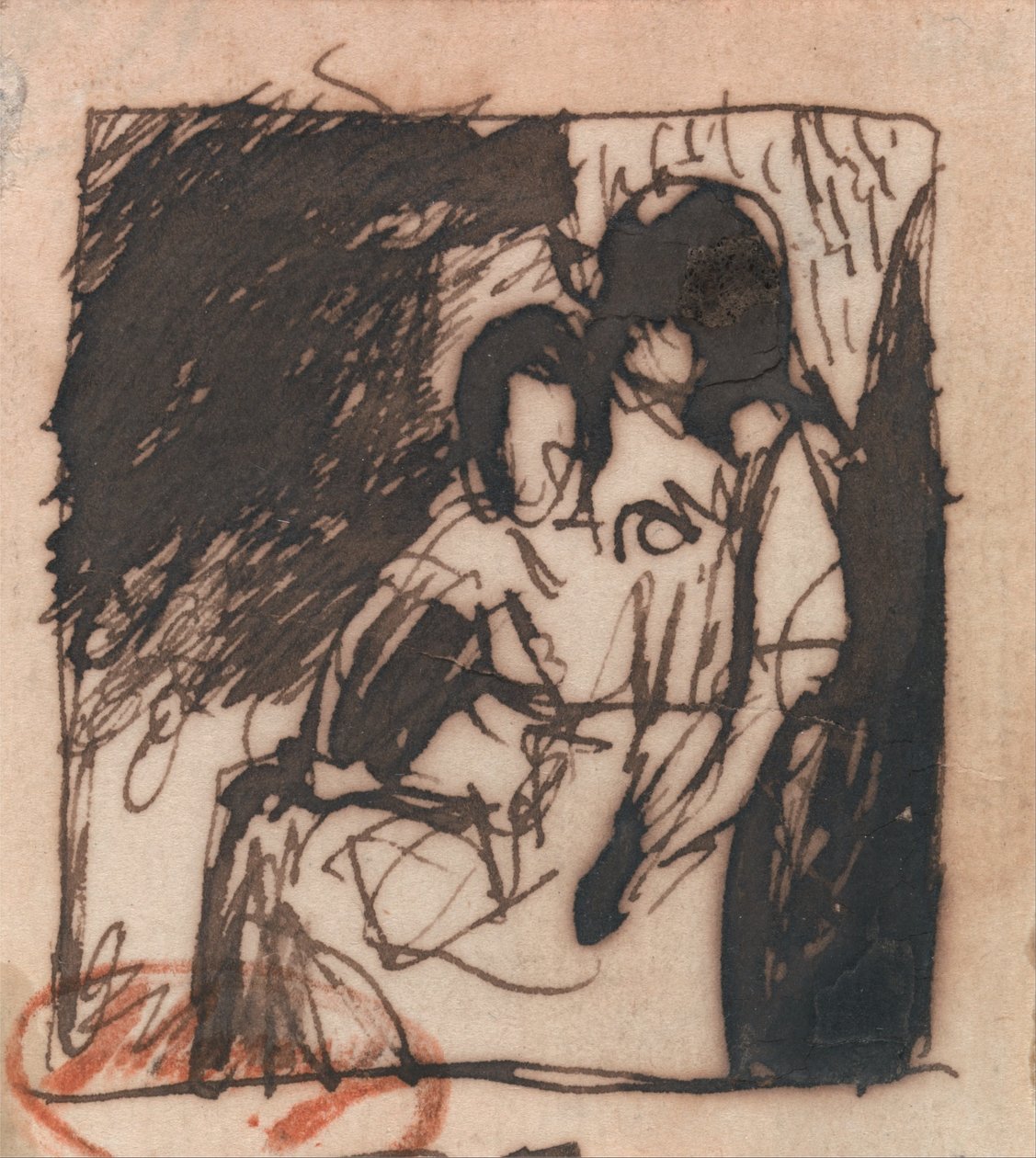 Mamma och barn av George Romney