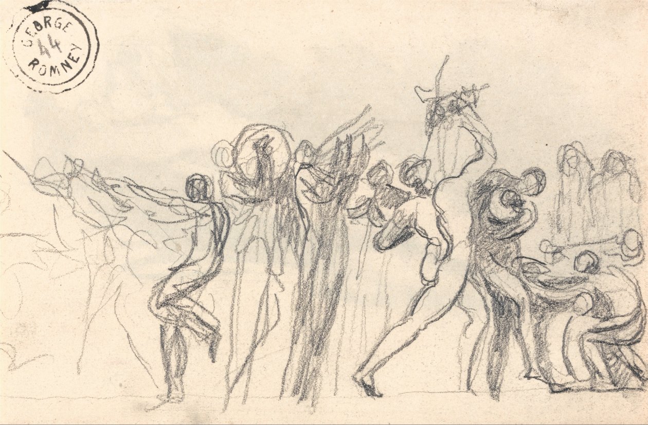 Noas barn gläds av George Romney