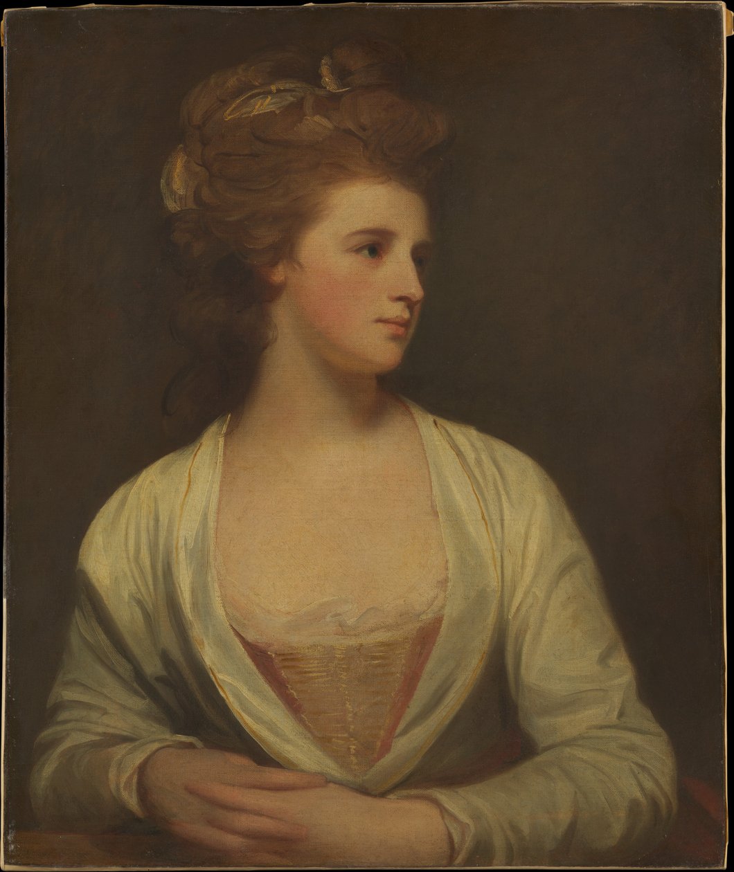 Porträtt av en kvinna av George Romney