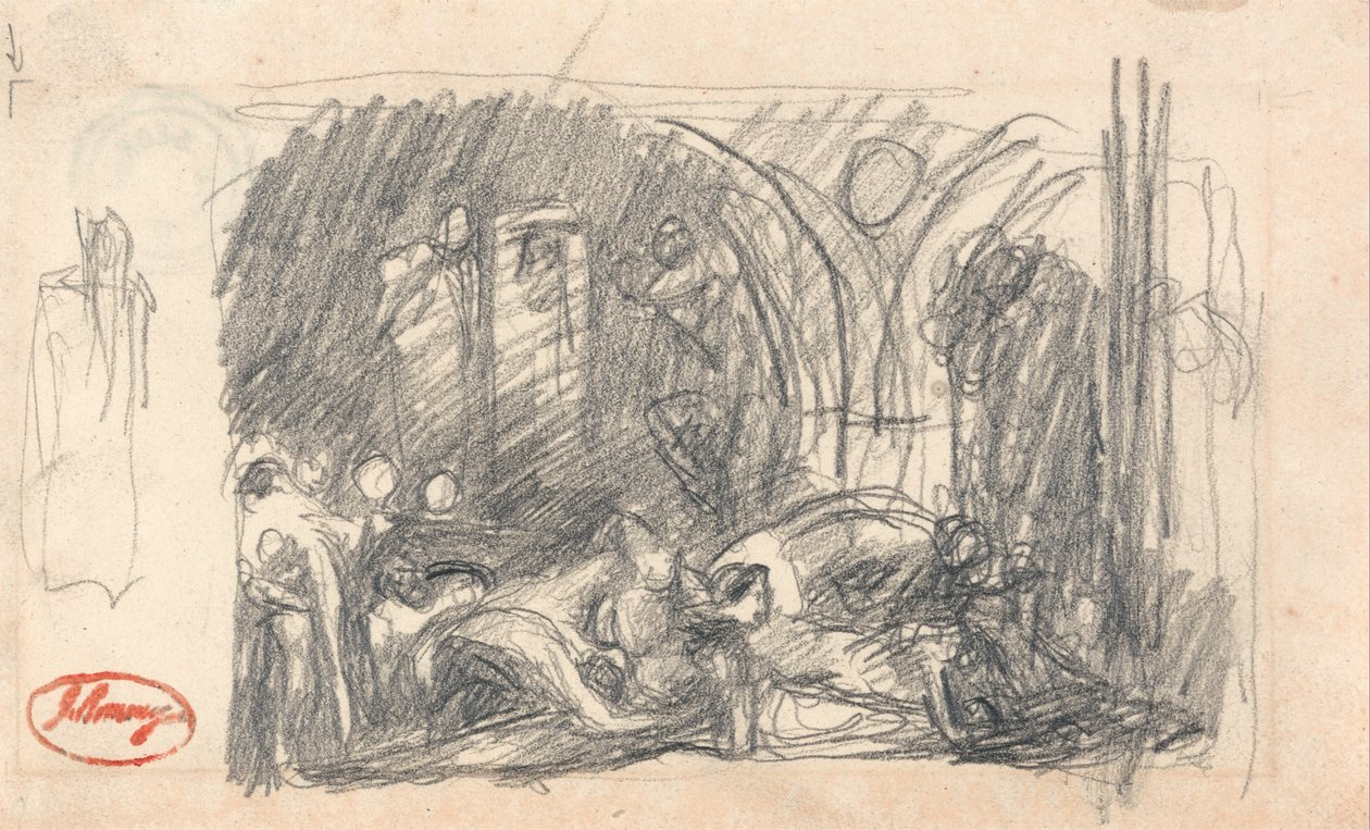 Fängelsesscen av George Romney