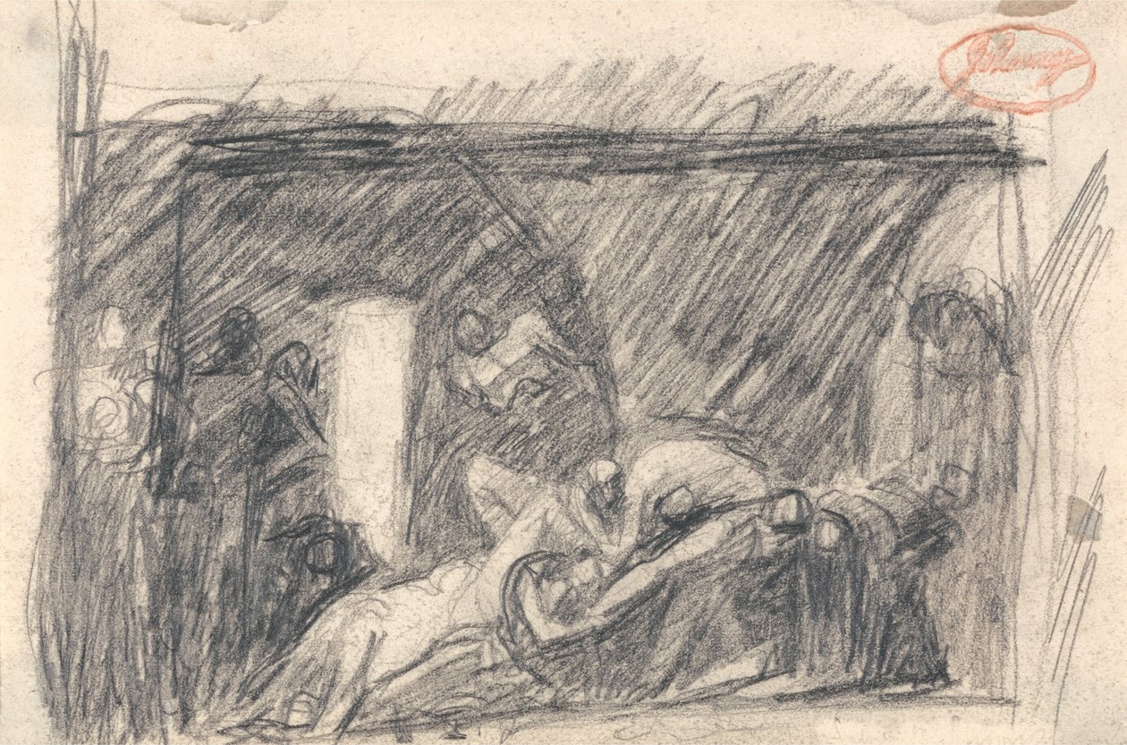 Fängelsesscen av George Romney