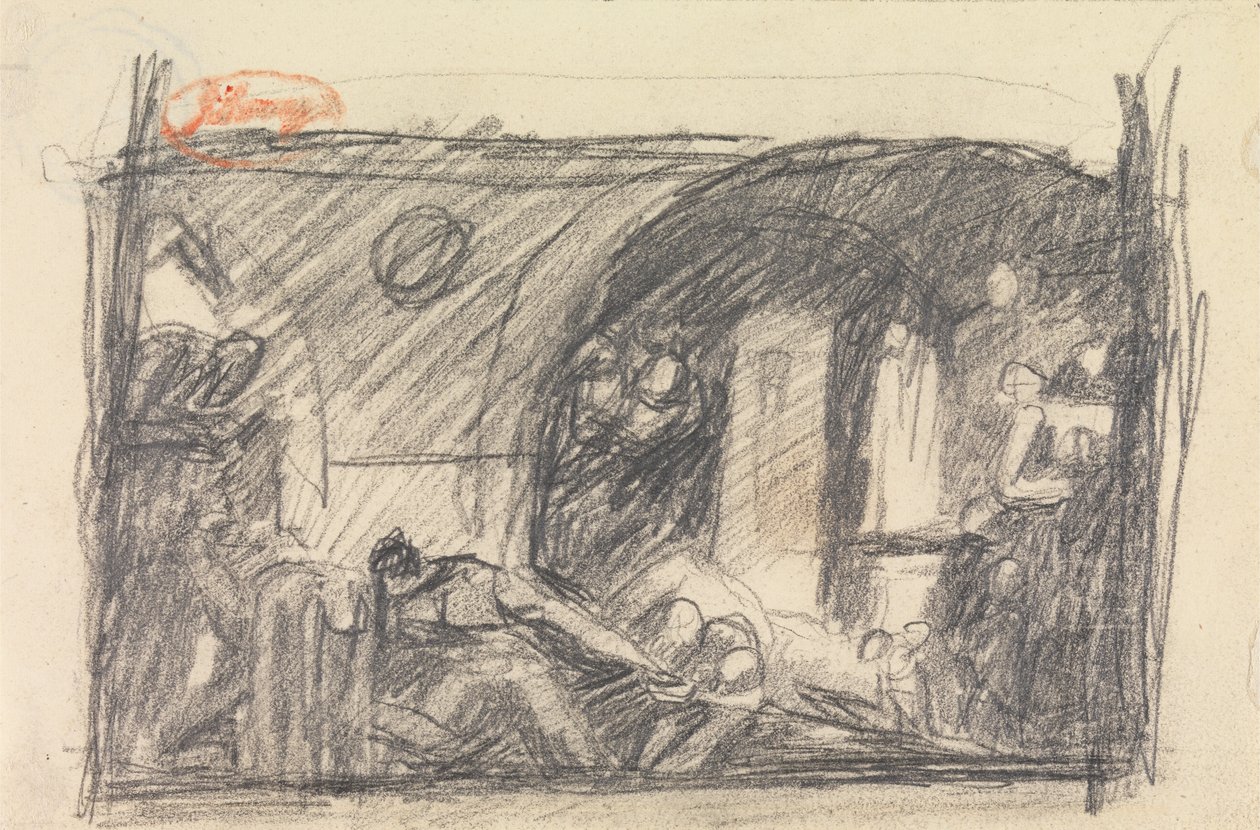 Fängelsesscen av George Romney