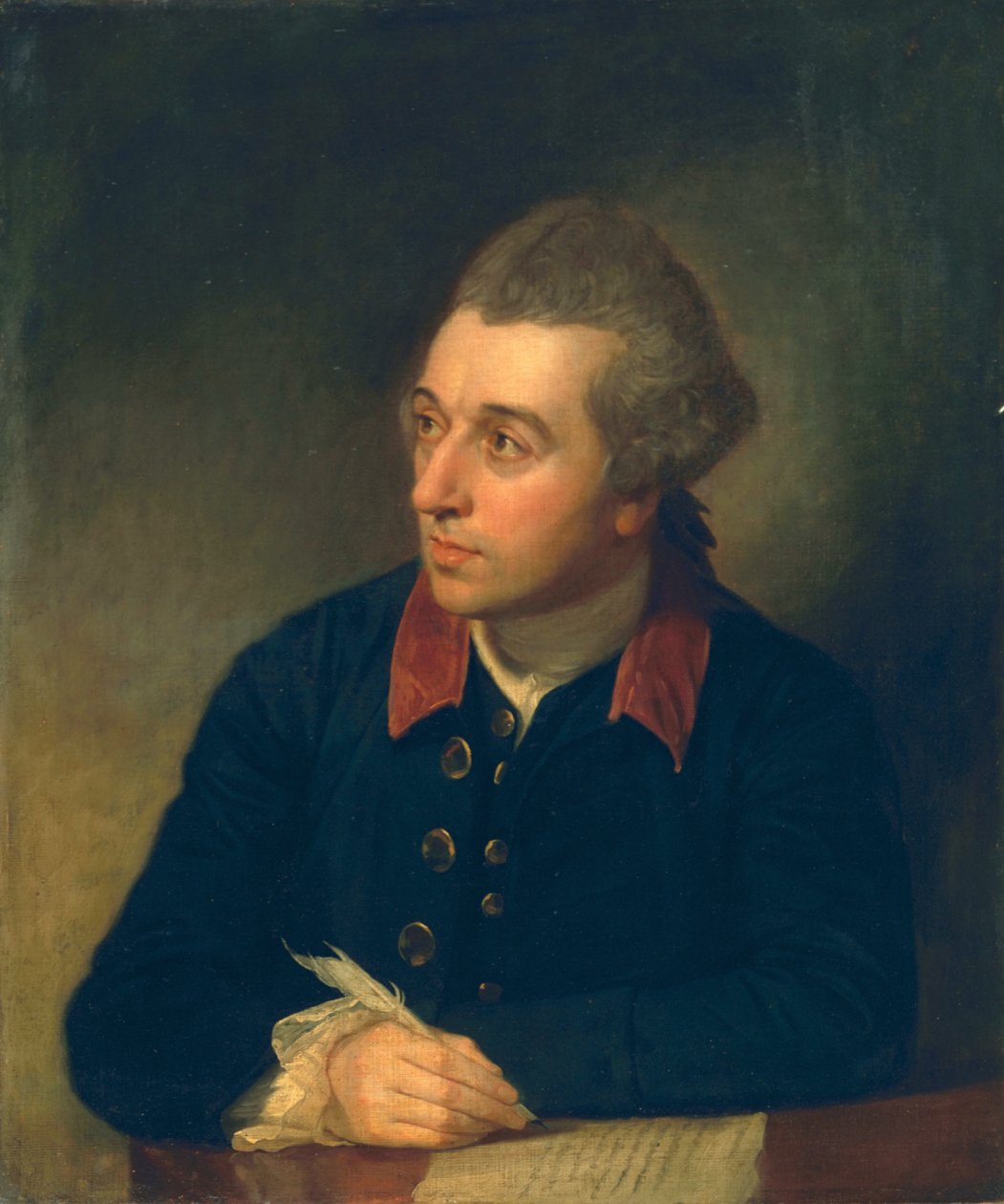 Richard Cumberland, ca 1771 av George Romney
