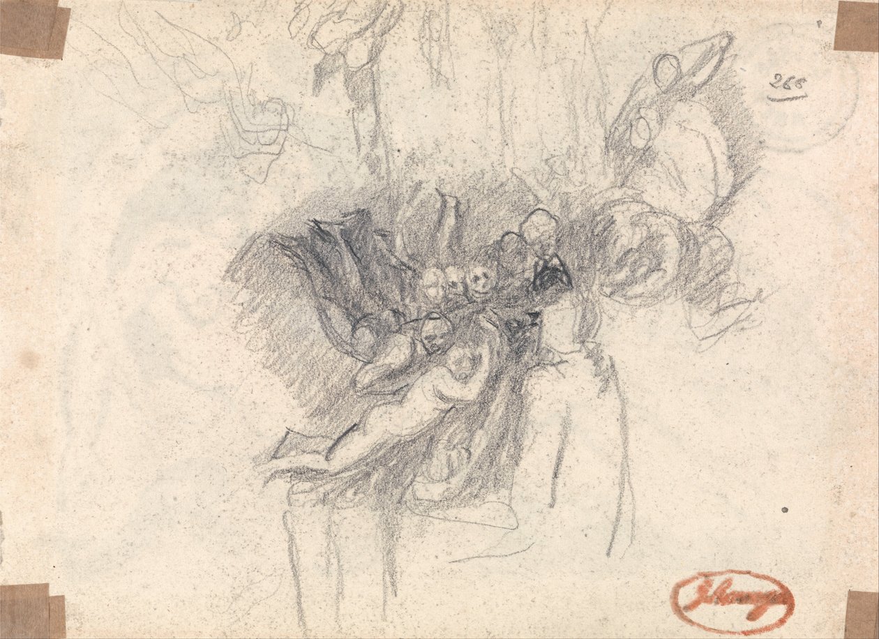 Kristi frestelse av George Romney