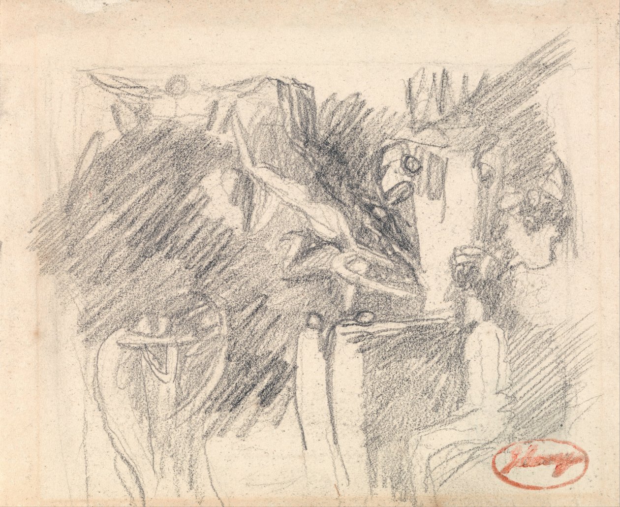 Kristi frestelse av George Romney