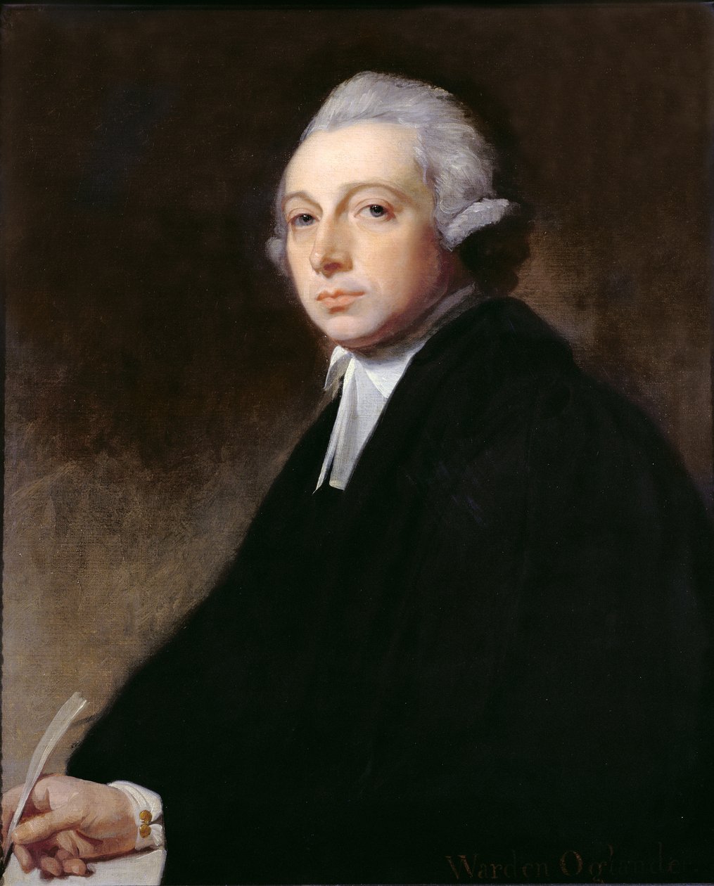 Vaktmästare John W. Oglander av George Romney