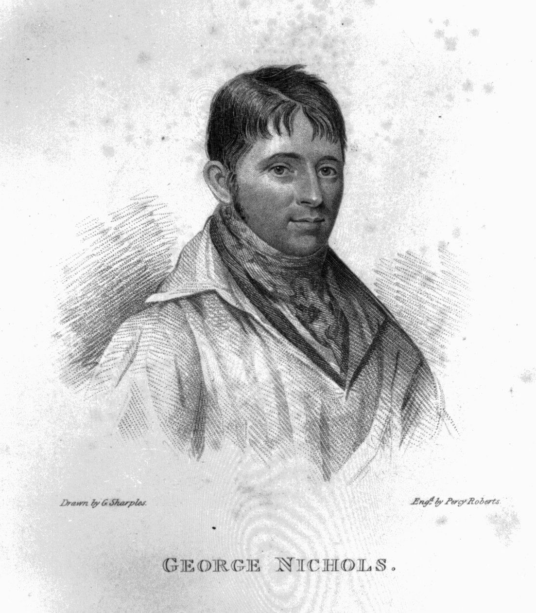 George Nichols, iliyochongwa na Percy Roberts swed av George Sharples
