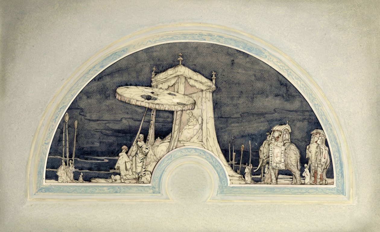 Prinsessan Bondour, ca 1910 av George Sheringham