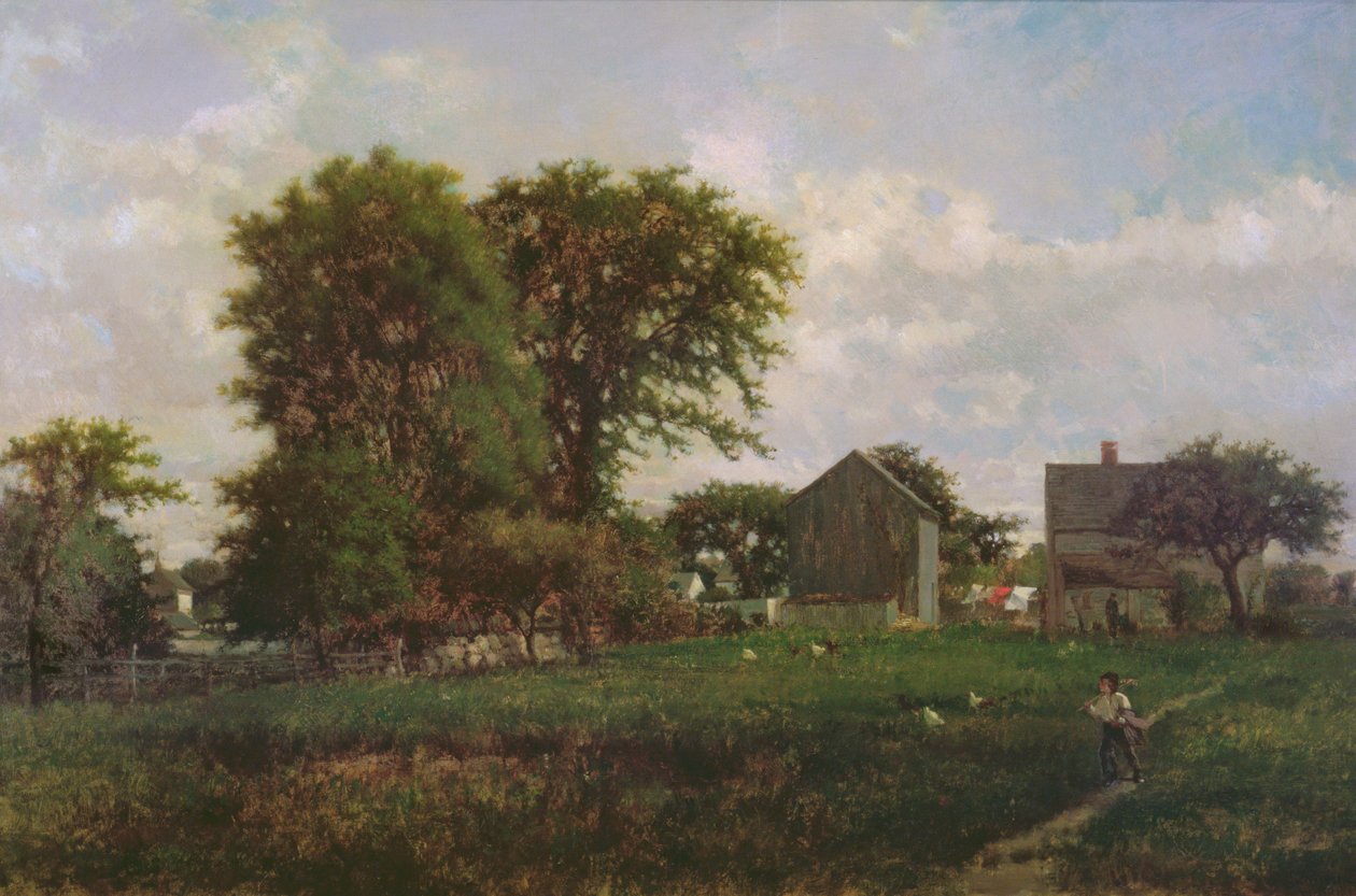 Massachusetts Landscape, 1865 av George Inness
