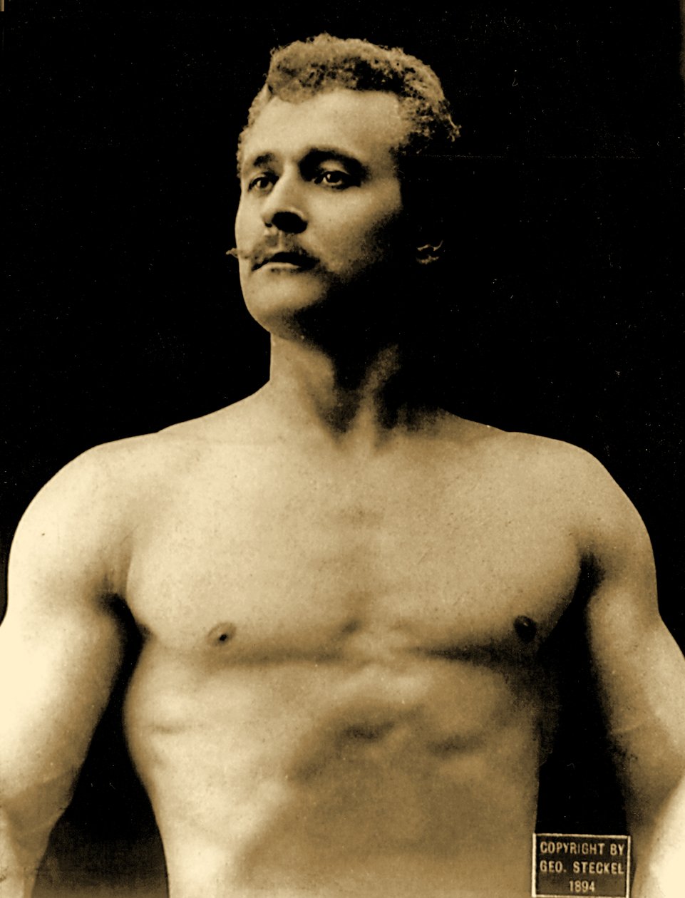 Eugen Sandow, ca 1894 av George Steckel