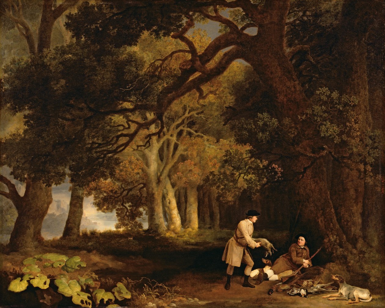A Repose After Shooting swed av George Stubbs