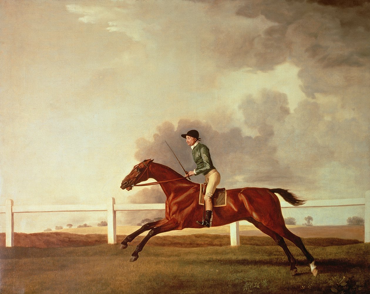 Bay Malton med John Singleton Up, c.1767 av George Stubbs