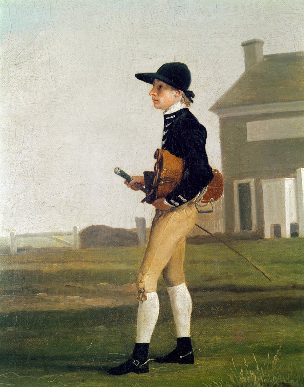 Porträtt av en ung jockey av George Stubbs