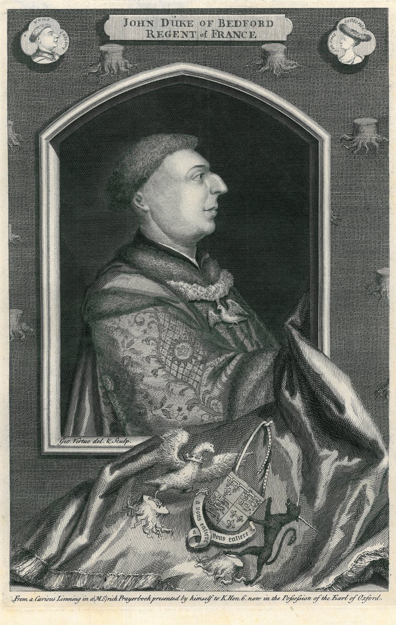 hertig av Bedford av George Vertue