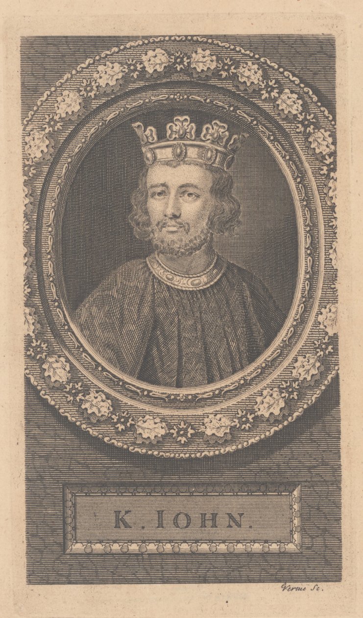 John, kung av England av George Vertue
