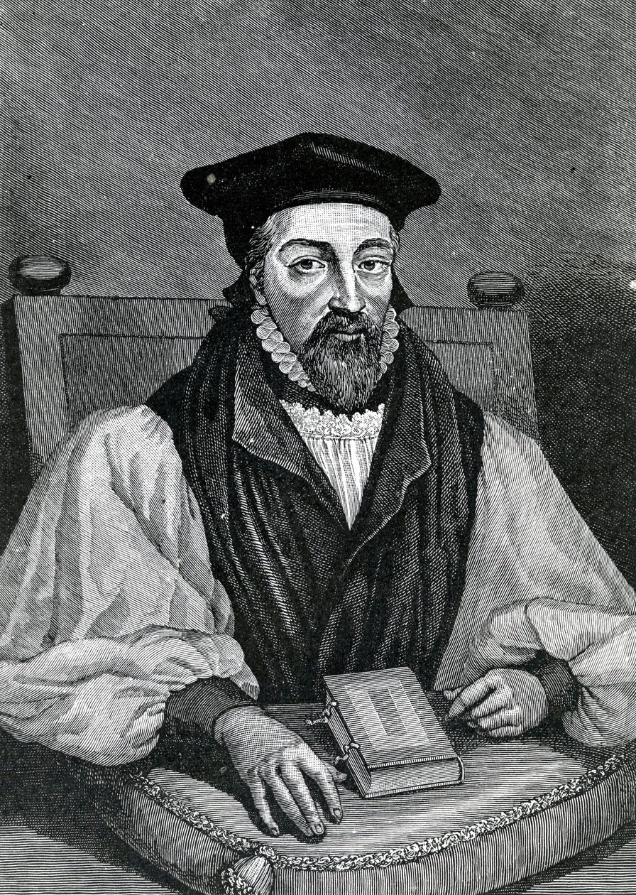 John Whitgift (ca 1530-1604) ärkebiskop av Canterbury av George Virtue