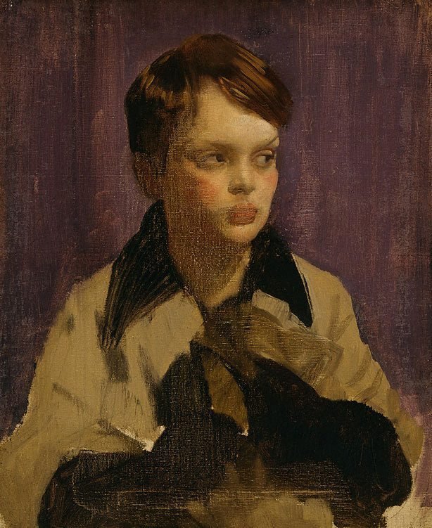Portrait of Maurice Lambert  av George Washington Lambert