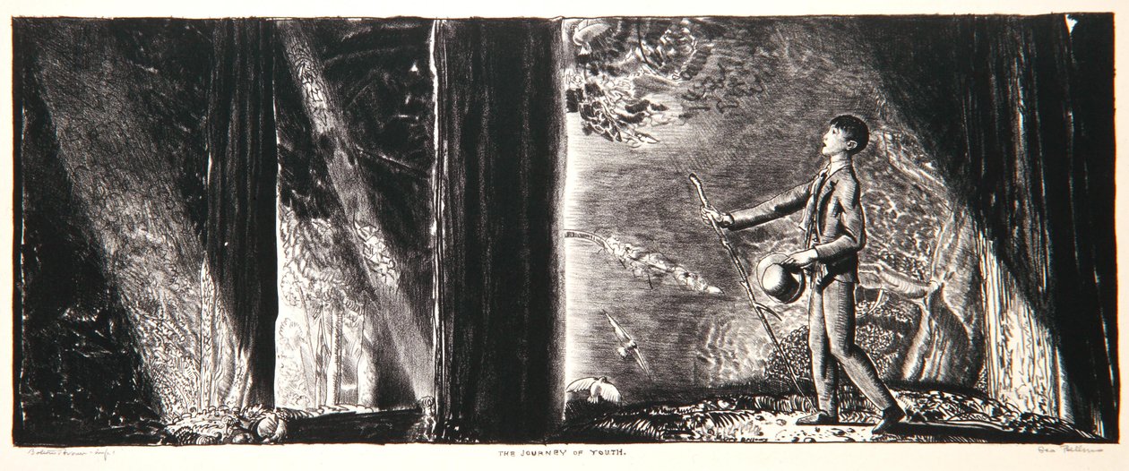Ungdomens resa, 1923-24 av George Wesley Bellows