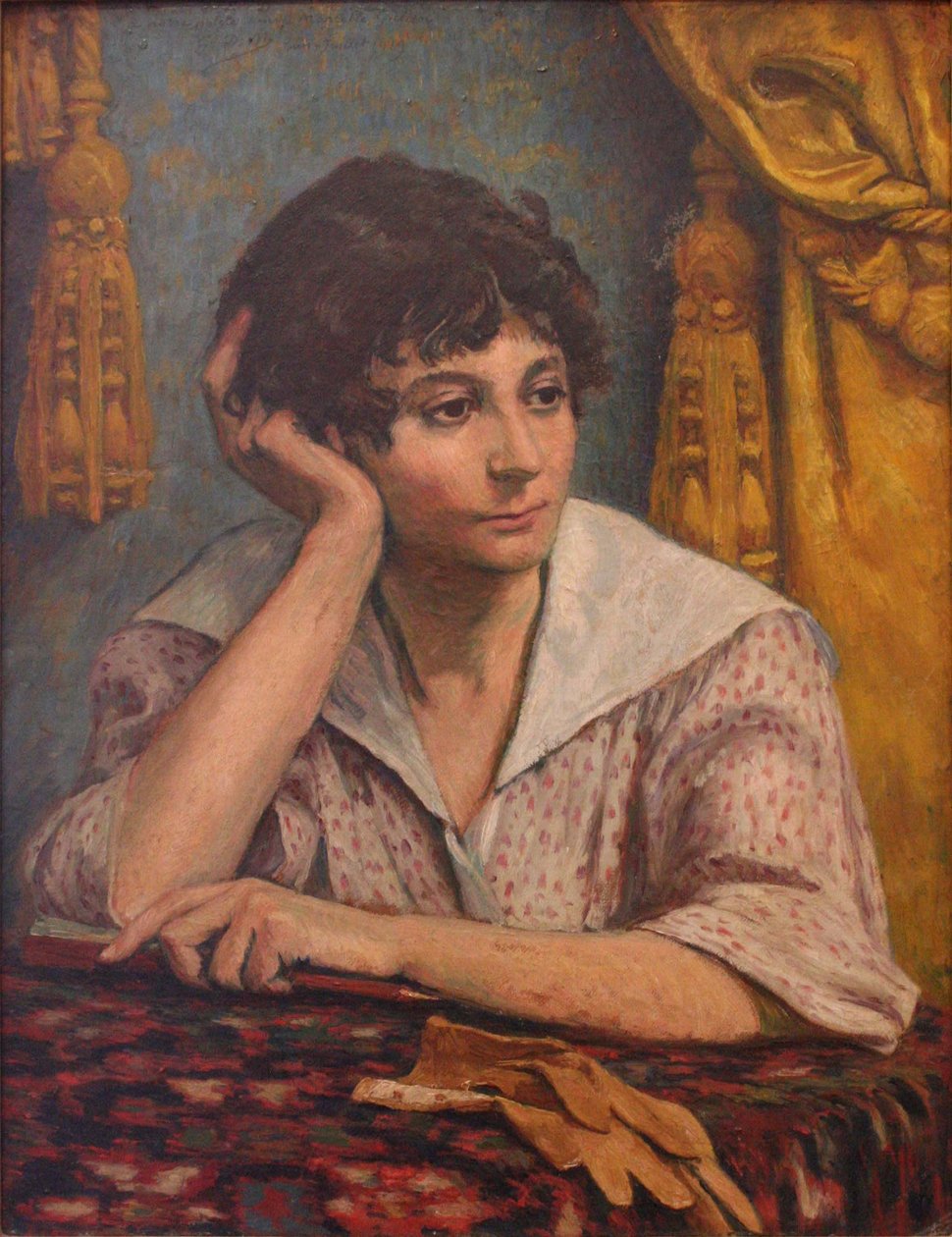  Portrait de Mlle Marcelle Galienn av George Daniel de Monfreid