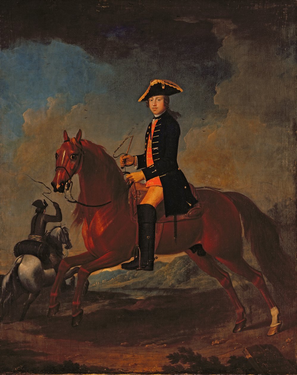 Mr Dawson från Retford, ca 1749 (olja på duk) av George (attr.to) Stubbs