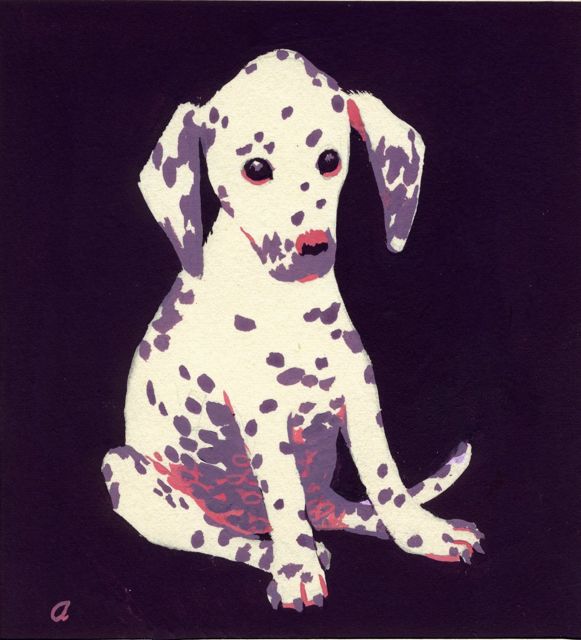 Dalmatisk valp, 1950-tal av George Adamson