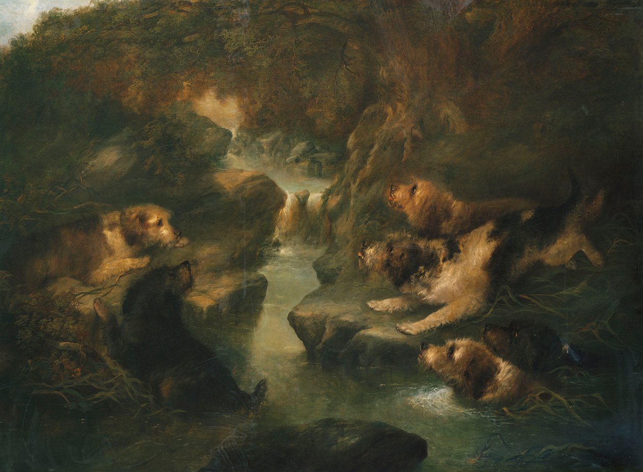 Utterjakt, 1867 av George Armfield