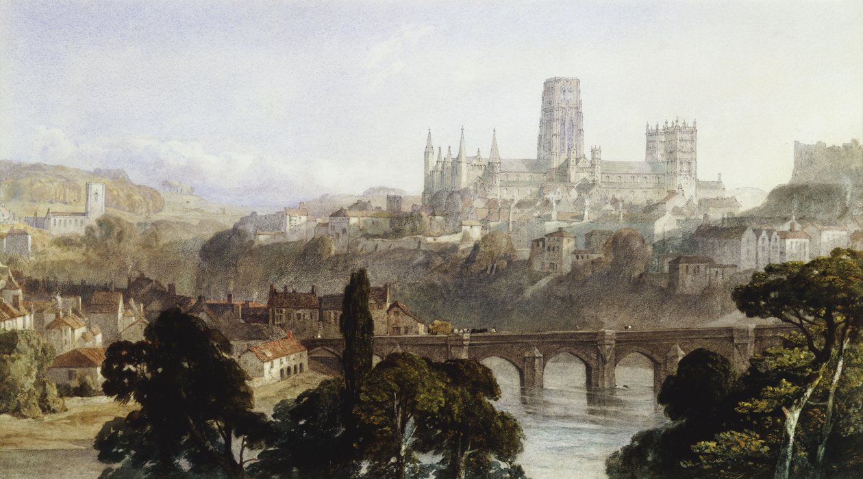Durham Cathedral, 1846 av George Arthur Fripp