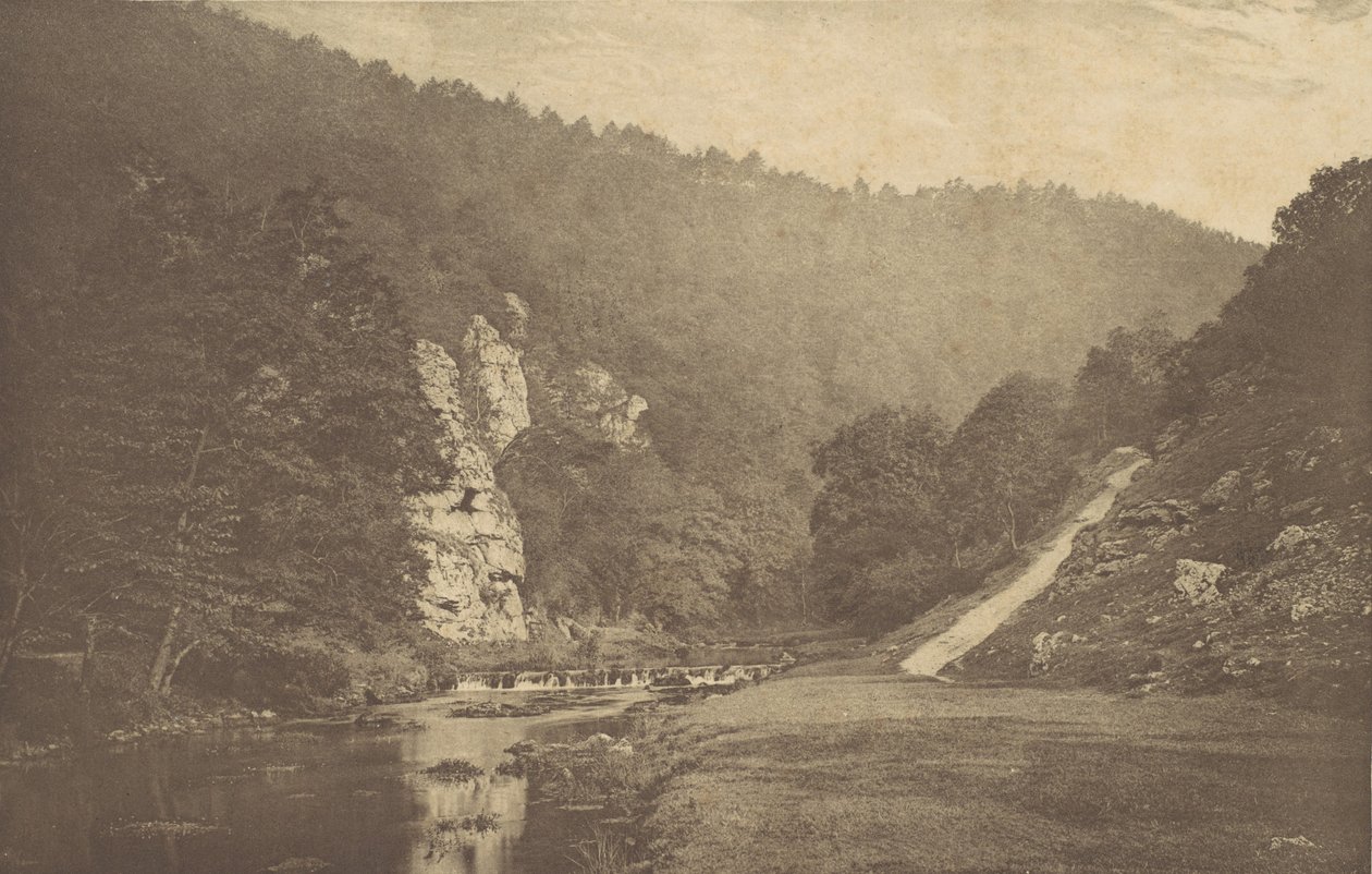 I Dove Dale, 1880-talet, tryckt 1888., 1880-talet, tryckt 1888. av George Bankart