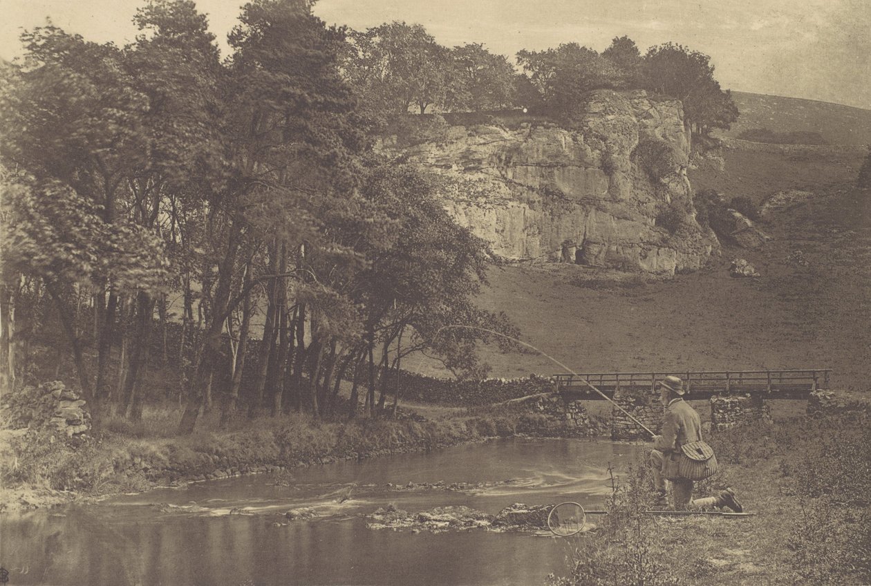 [Plåt från Izaak Waltons The Compleat Angler], 1880-talet, tryckt 1888., 1880-talet, tryckt 1888. av George Bankart