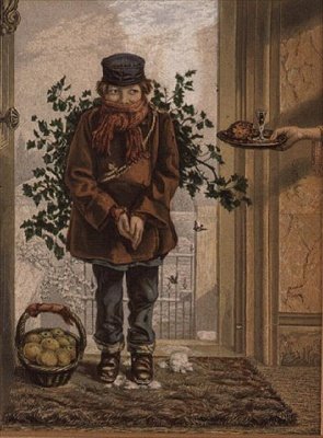 Jultid (tryck) av George Baxter