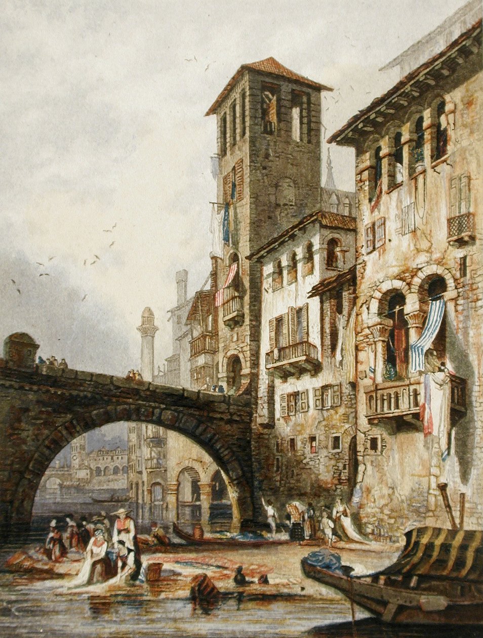 Verona av George Baxter