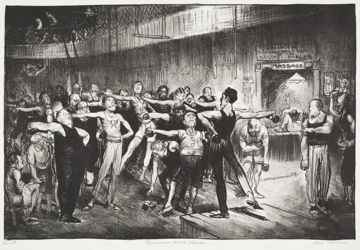 Kurs för affärsmän av George Bellows