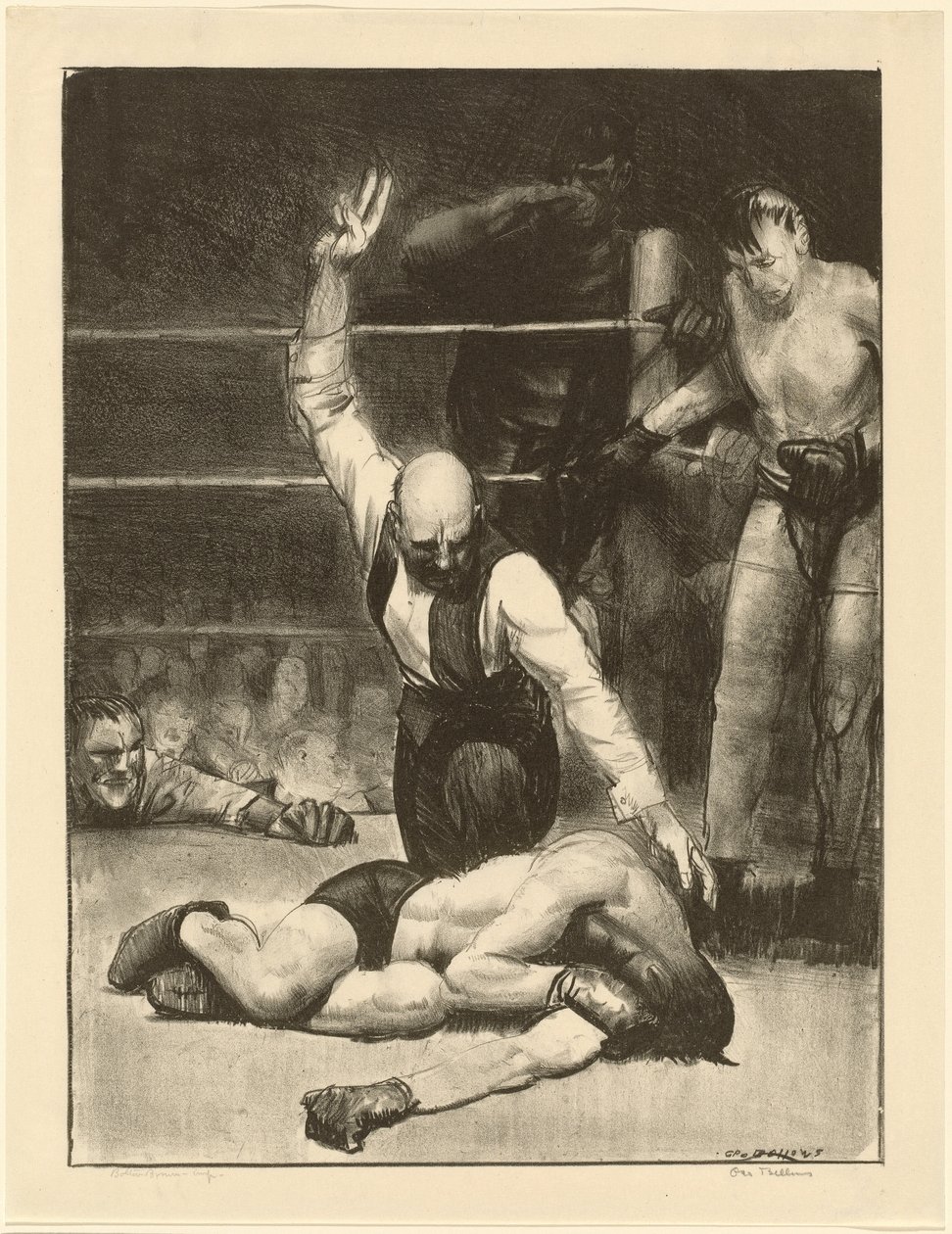 Uträknat, andra stenen av George Bellows
