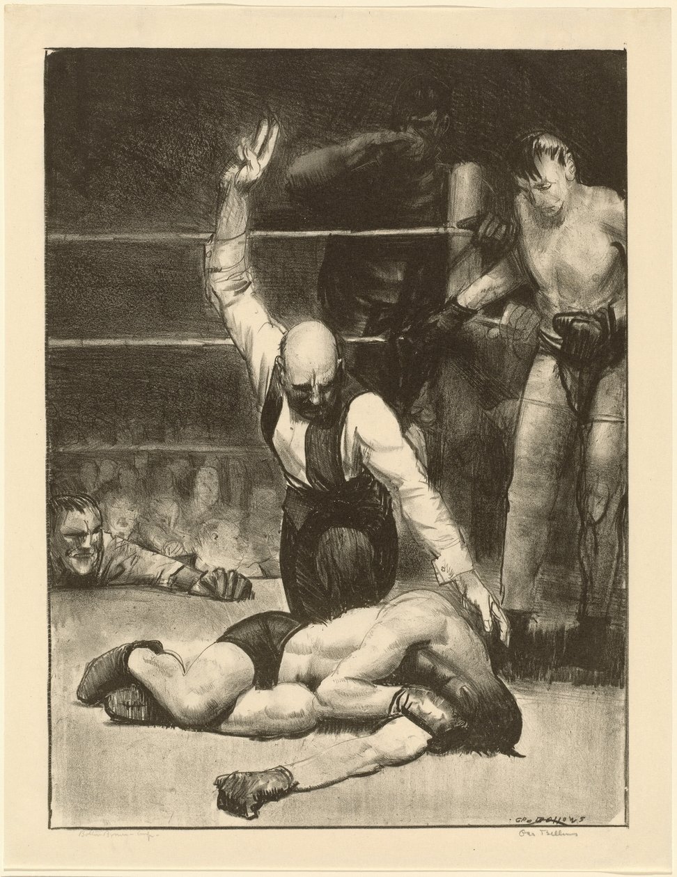 Uträknad, andra stenen av George Bellows